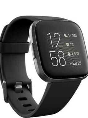 fitbit Versa 2 Smartwatch - Black